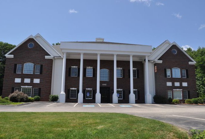 Front entrance of the Northborough Dental Associates office