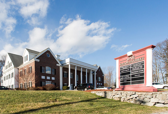 Outside view of Northborough Dental Associates office building